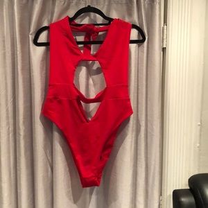 One piece Halter bathing suit 👙